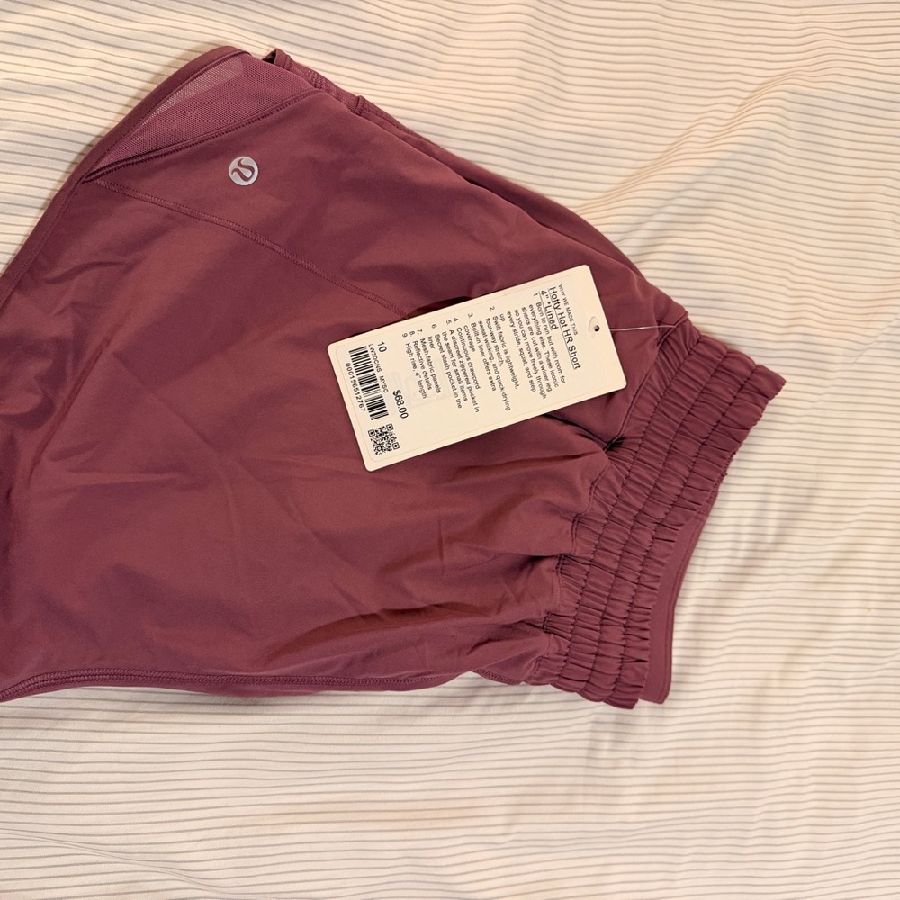 lululemon athletica Hotty Hot 4” Women's Plum Athletic Shorts